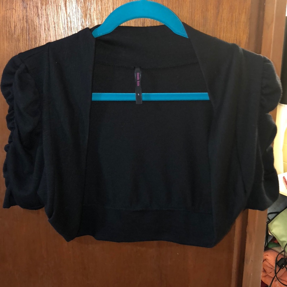 Mini sweater jacket